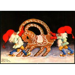 Jenny Nystrm - God Jul - Gott Nytt r - Eliasson u/n - Ubrugt