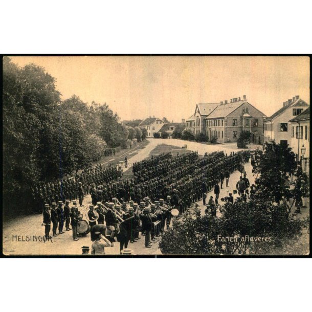 Helsing�r - Fanen afleveres - K. Nielsen u/n - Ubrugt - Limrest !