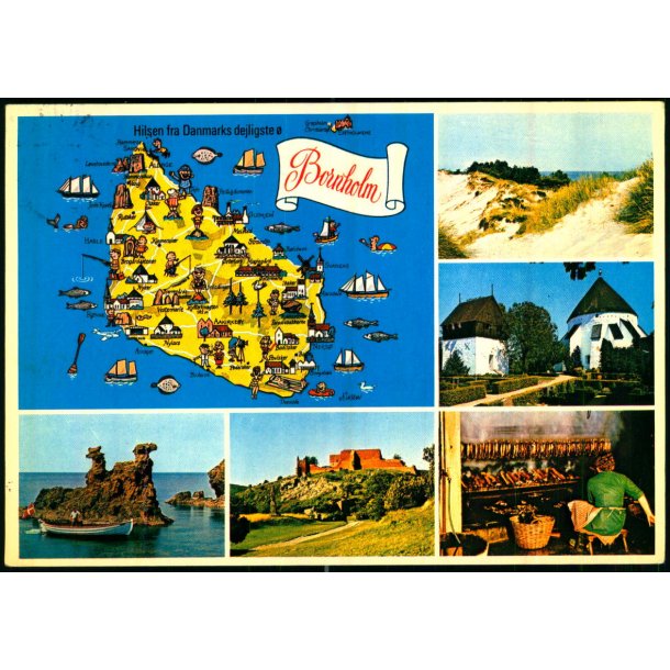 Bornholm - Colbergs Bogh. 7033 - Brugt