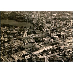 Luftfoto af Hillerd 1970 - Folkemuseet u/n - Ubrugt