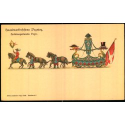 Haandvrkerfestens Vogntog - Hattemagerlavets Vogn - A. Jacobsen u/n - Ubrugt 