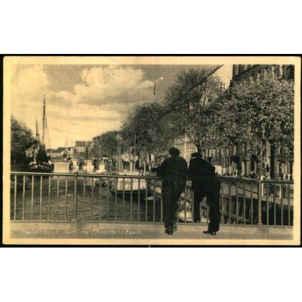 K�benhavn - Parti fra Christianshavn - Rudolf Olsen 4914 - Brugt