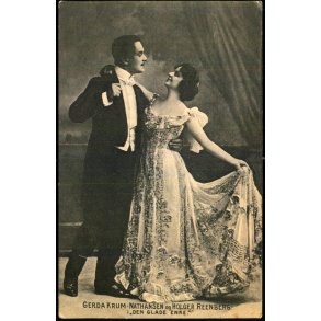 Gerda Krum-Nathansen og Holger Reenberg - Den glade Enke - Alex Vincent 1358 - Brugt