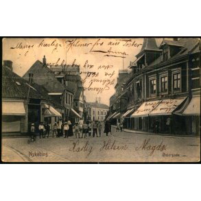 Nyk�bing - �stergade - V. Kristoffersens Bogh. u/n - Brugt