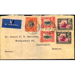 Luftpost Brev fra Kenya til Danmark - 12 - 11 - 36