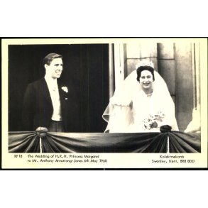 Prinsesse Margaret - Armstrong-Jones -  Ubrugt