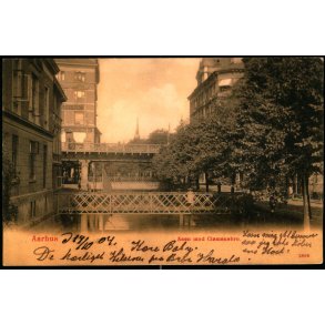 Aarhus - Aaen med Clemensbro - Warburgs Kunstforlag 2898