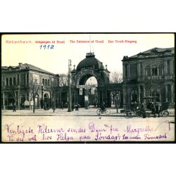 Kbenhavn - Indgang til Tivoli - u/n - Brugt - Hjrne Fold !