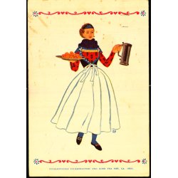 Sydsleviske Folkedragter - Ung Kone fra Fr ca. 1800 - Grnseforeningen u/n - Brugt