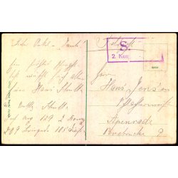 Feldpost - ? ? - Til Apenrade - Forside  - Thorn