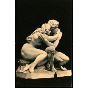 K�benhavn - Statens Museum for Kunst - Adam og Eva - B. M�ller og Co. 592 - Ubrugt