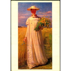 M. Anker - Anne Ancher vender hjem fra marken - Skagen Museum 51 - Brugt