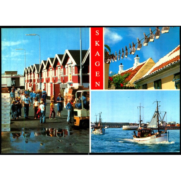 Skagen Havn - Gr�sb�lls 8302 - Ubrugt