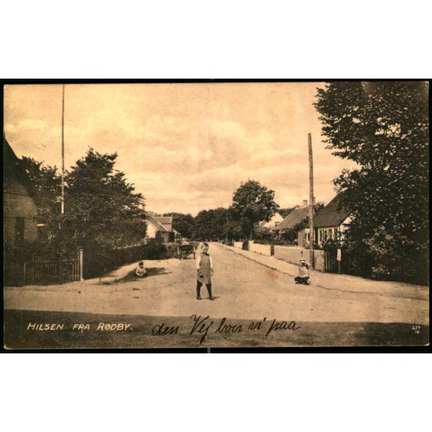 Hilsen fra R�dby - W. Carstensen 217 - Brugt