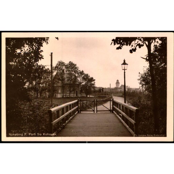 Nyk�bing F. - Parti fra Kohaven -  Stender 205 - Ubrugt