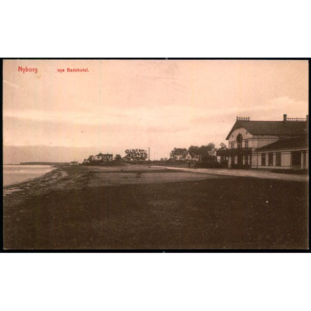 Nyborg - nye Badehotel - Johs. Brorsens Forlag 1720 - Ubrugt