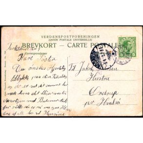 LINDENBORG p Postkort