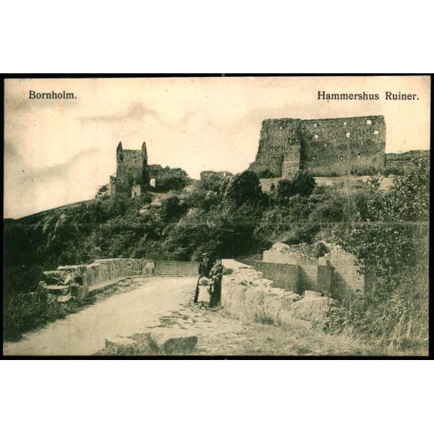 Bornholm - Hammerhus Ruiner - Ad. Mller 16 - Brugt