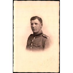 Soldat - Fotokort A.Andreasen u/n - Ubrugt