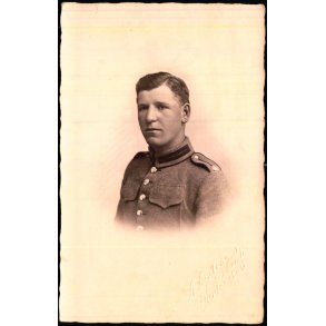 Soldat - Fotokort A.Andreasen u/n - Ubrugt
