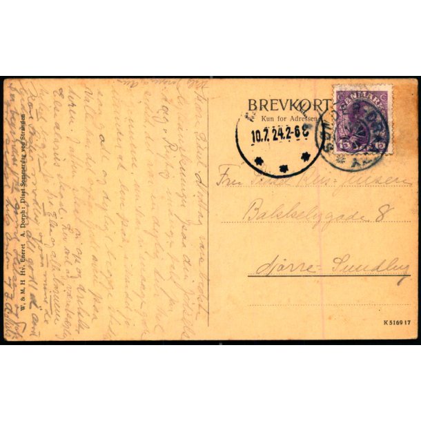 SNDER - DRAABY p Postkort