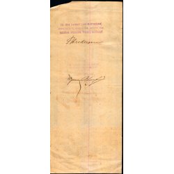 Landmandsbanken Aalborg - Veksel 4693,89 kr. 1908