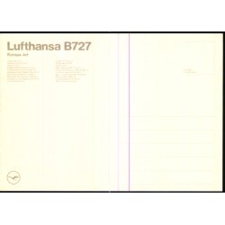 Lufthansa B 727 - u/n - Ubrugt
