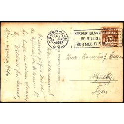 Kbenhavn - Det kinesiske Taarn Illumineret - Rudolf Olsen 377 - Brugt