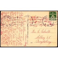 Odense - Fiske Torvet - J. Chr. Pedersens Kunstforlag 5p - Brugt