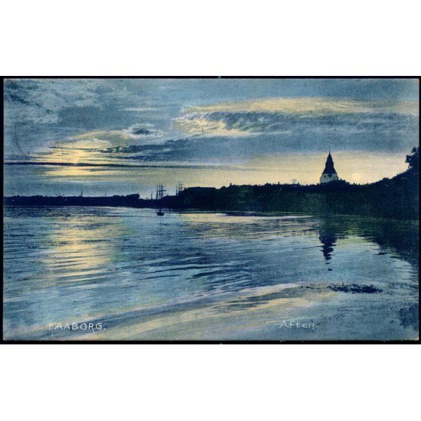 Faaborg -  Aften - Stender 16808 b - Brugt