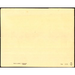 V. Hancke - Lyknskningsfoldudkort med Hjorte der foldes ud - Wilkig &amp; Landsbo Imp. 2235