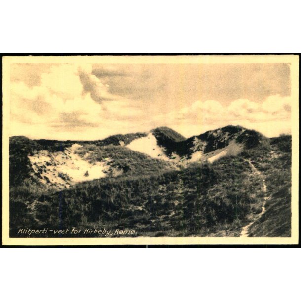 Klitparti - vest for Kirkeby - R�m� - S. Schmist 5237 - Ubrugt