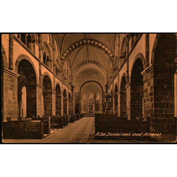 Ribe -  Domkirken med Alteret - Johs.Brorsen 112 - Ubrugt