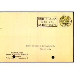 Skandinavisk Kaffe &amp; Kakao Kompani - Kbenhavn   - u/n - Brugt. - Arkivhuller !