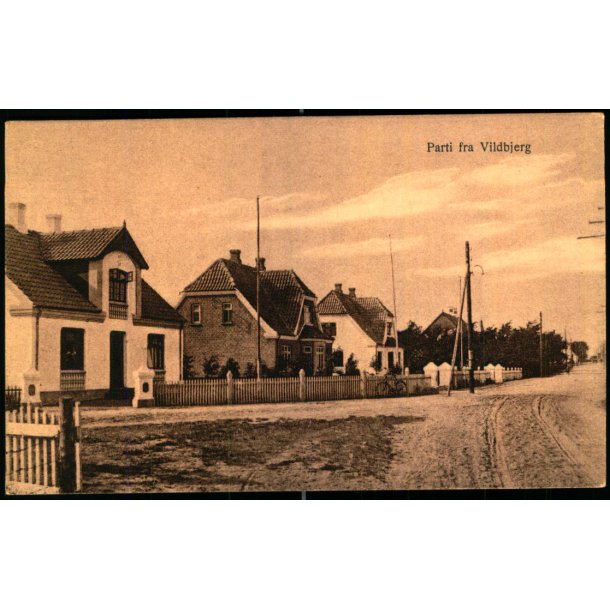 Parti fra Vildbjerg - Chr. Christensens Bogh.  87 - Ubrugt