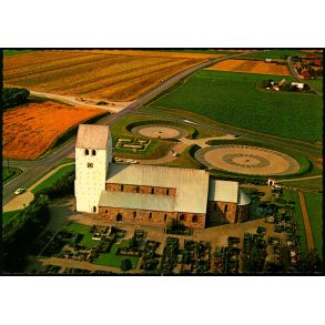 Luftfoto af Vestervig Kirke - Bonerup 33/25 - U(brugt