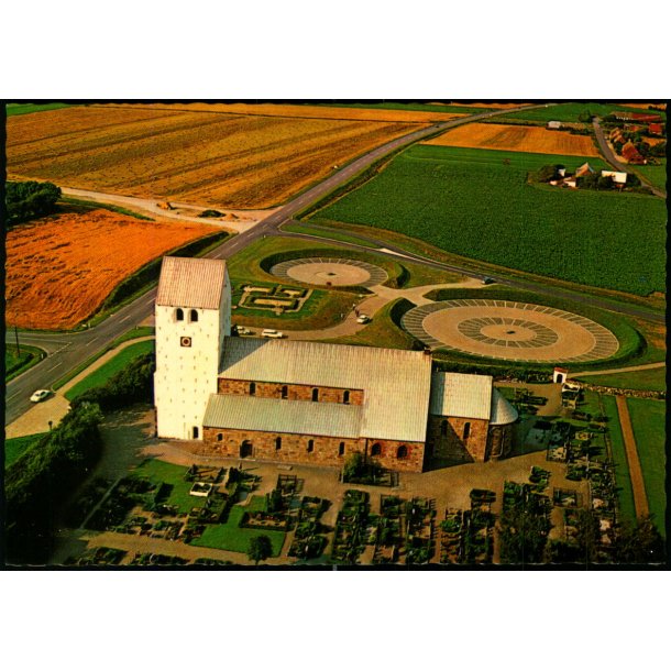 Luftfoto af Vestervig Kirke - Bonerup 33/25 - U(brugt