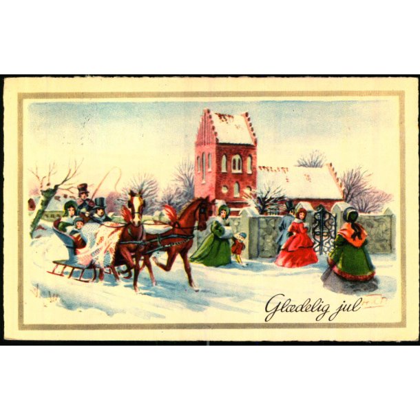 Hans Christian Petersen - Gldelig jul - Serie 57 - Brugt