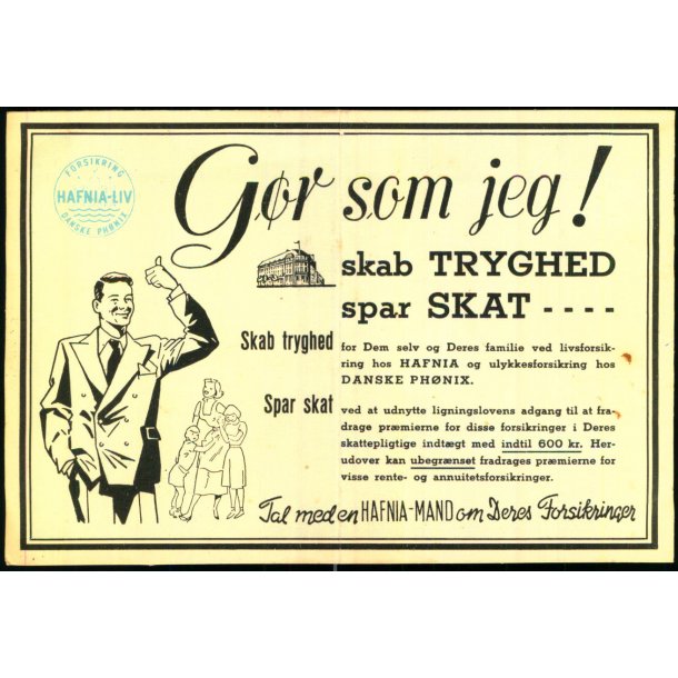 Hafnia - Liv - G�r som jeg! - 1955