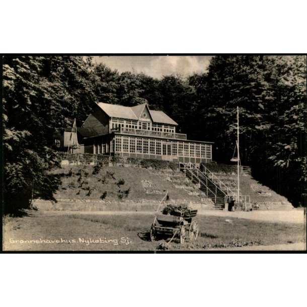 Gr�nnehavehus - Nyk�bing Sj. - K. Veddes Bogh. 99225 - Brugt