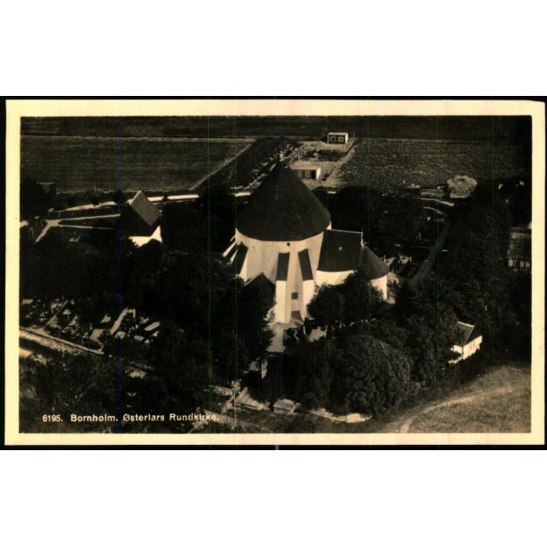 Bornholm - sterlars Rundkirke - Colbergs Bogh. 6195 - Ubrugt