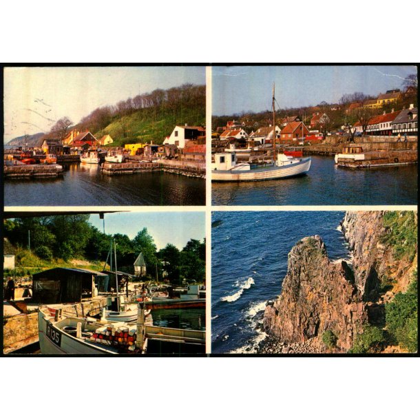 Bornholm - Fiskelejer m.m.  - Colbergs Bogh. 8145 - Brugt