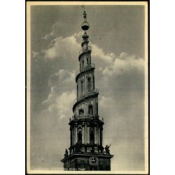 K�benhavn - Vor Frelsers Kirkes Taarn - Illum u/n - Ubrugt