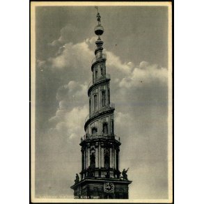 K�benhavn - Vor Frelsers Kirkes Taarn - Illum u/n - Ubrugt