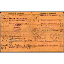 Kbekort - Mnd med Ptegninger - 2 Verdenskrig