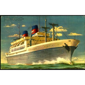 S.S. President Cleveland - American President Line - Brugt