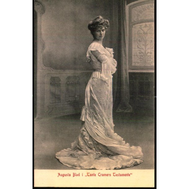 Augusta Blad i Tante Cramers Teatamente - Alex Vincent 1095 - Ubrugt