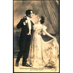 Gerda Krum-Nathansen og Holger Reenberg - Den glade Enke - Alex Vincent 471 - Brugt