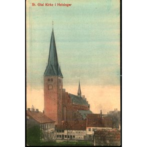 St. Olai Kirke - Helsing�r - J.M. 195 - Ubrugt