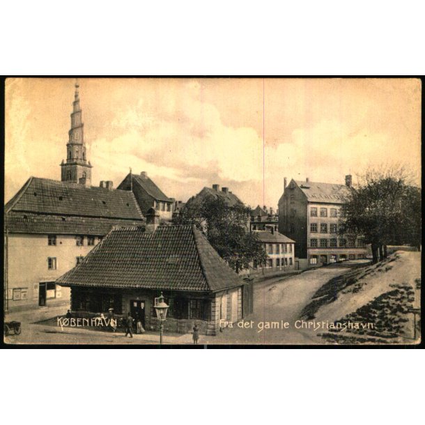 K�benhavn - Fra det gamle Christianshavn - Stender 3206 - Brugt - Har v�ret kl�bet op !